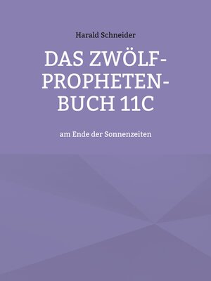 cover image of Das Zwölf-Propheten-Buch 11C